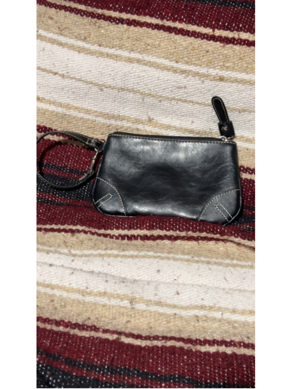 Women's Unbranded Black Wristlet Clutch One Size